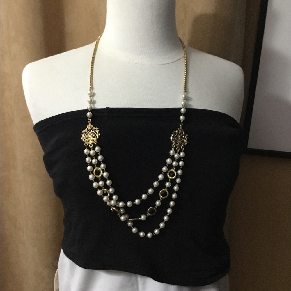 Vintage faux pearl